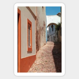 Albufeira alleyway Sticker